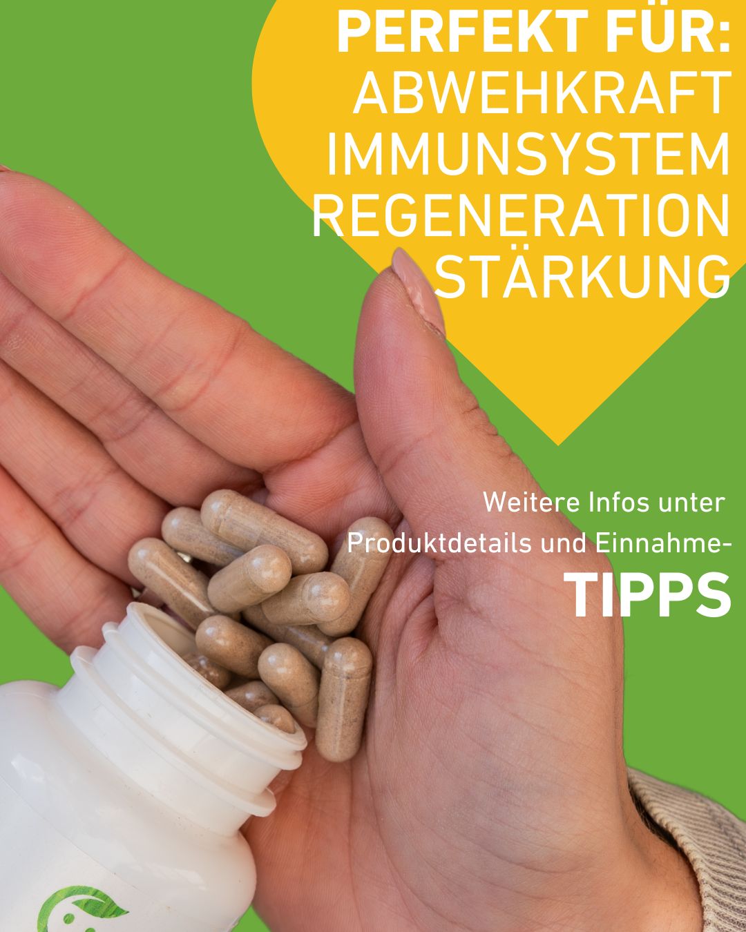 Abwehrkraft Kapseln Stärkung der Abwehrkräfte - Kräuter und Vitamine für ein starkes Immunsystem,
Vitamin C aus Calciumascorbat, Mineralien: Natriumselenit, Zinkcitrat, Pflanzenextrakte: Holunder, Beeren, Cistus, Schisandra, Adaptogen, Supplement, Apothekenqualität, Hochdosiert, Immunsystem Booster, Power, Gesundheit, regional, Österreich, Apotheke, Immunität, Inhaltsstoffe, Pflanzenextrakte, Qualitätsversprechen, österreichische Wertschöpfung, studienbasiert, Einnahme, Erkältung, Krankheit
