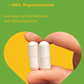 Magnesium Kapseln Hochdosiert Bioverfügbar für bessere Schlafqualität und Muskelentspannung, Unterstützung von Energie und Vitalität, gegen Muskelkrämpfe und Müdigkeit, Entspannung und Stressabbau, Sportler, Krämpfe, Muskelentspannung, Schlaf, Nerven, Lernen, Fokus, Kopfweh, Apothekenqualität, Supplement, Gesundheit