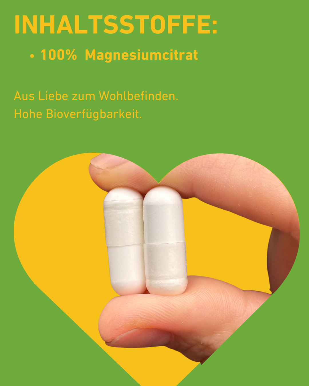 Magnesium Kapseln Hochdosiert Bioverfügbar für bessere Schlafqualität und Muskelentspannung, Unterstützung von Energie und Vitalität, gegen Muskelkrämpfe und Müdigkeit, Entspannung und Stressabbau, Sportler, Krämpfe, Muskelentspannung, Schlaf, Nerven, Lernen, Fokus, Kopfweh, Apothekenqualität, Supplement, Gesundheit